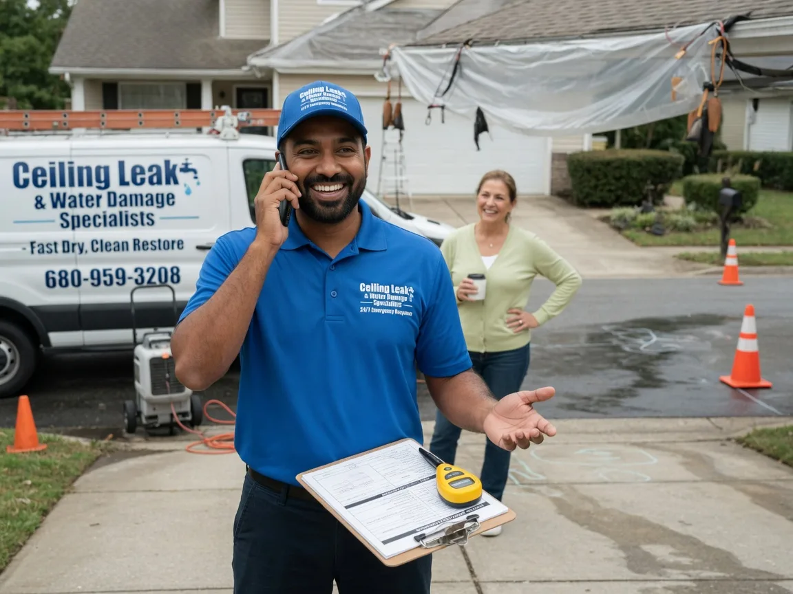 Ceiling Leak Cleanup Nisula, MI FAQs